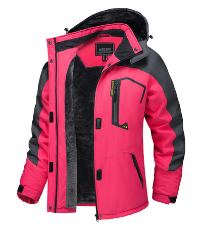 Benny - Lange wasserdichte Wanderjacke mit abnehmbare Kapuze - Unisex