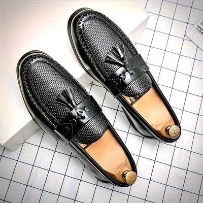Giselbert | Retro-Lederhalbschuhe
