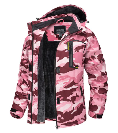 Benny - Lange wasserdichte Wanderjacke mit abnehmbare Kapuze - Unisex