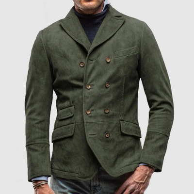 Tibor® - Veste décontractée en velours côtelé pour homme 