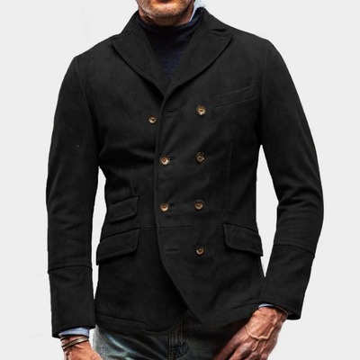 Tibor® - Veste décontractée en velours côtelé pour homme 