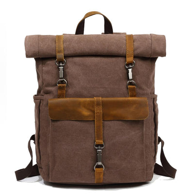 ZÜRICH | Retro Segeltuch-Rucksack