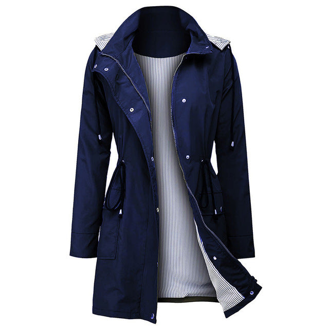 Renske® - Wasserdichte Kapuzenjacke