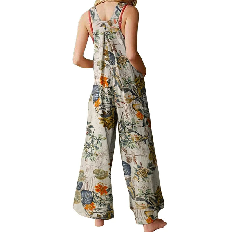 Kim™ - Overall Mit Blumendrück