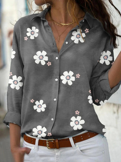 Asiah - Bunte Top mit blumen