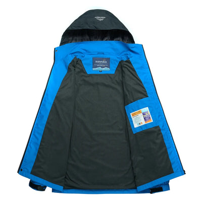 Walter - Lange wasserdichte Wanderjacke