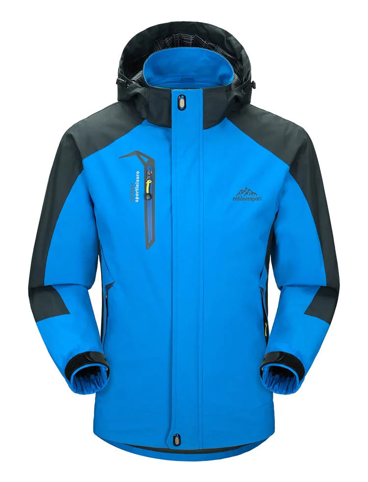 Walter - Lange wasserdichte Wanderjacke