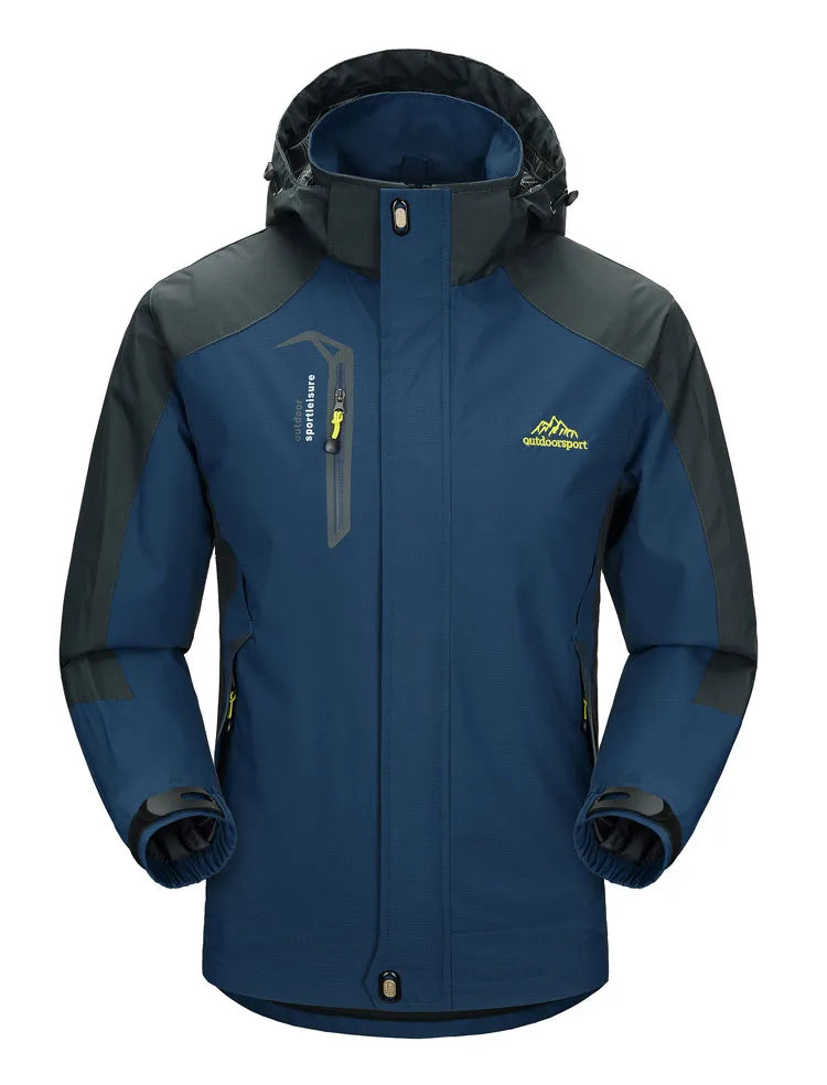 Walter - Lange wasserdichte Wanderjacke