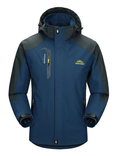 Walter - Lange wasserdichte Wanderjacke