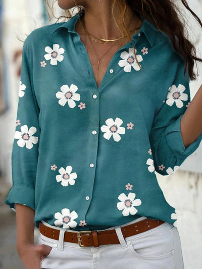 Asiah - Bunte Top mit blumen