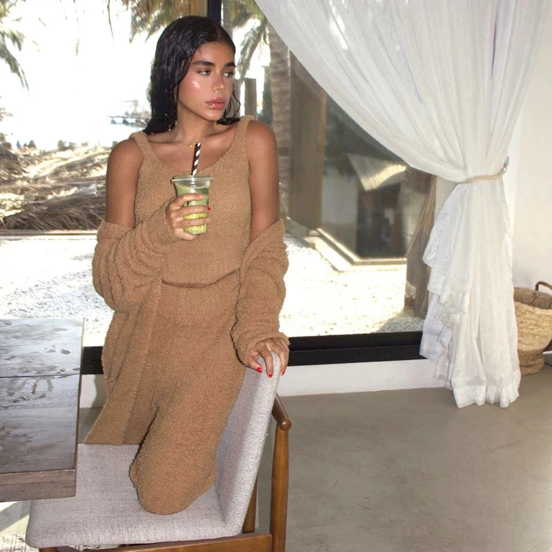 Kim - Warme Bademantel Pyjamas