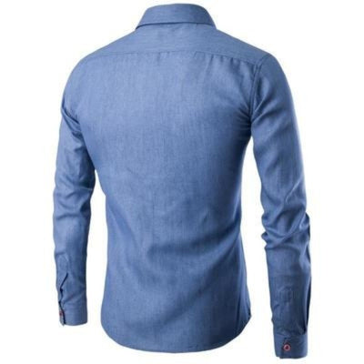 Larson® - camicetta in denim 
