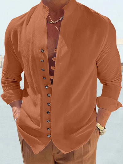 David® - Camicia casual in lino