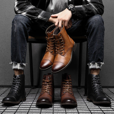 Benedict | Stiefel aus echtem Leder