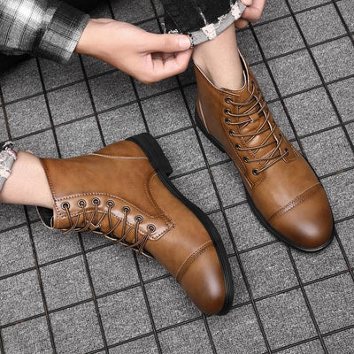 Benedict | Stiefel aus echtem Leder