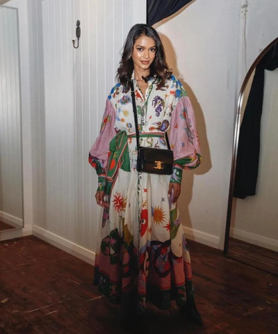 VERA PERONI™ - ROBE LONGUE ITALIENNE