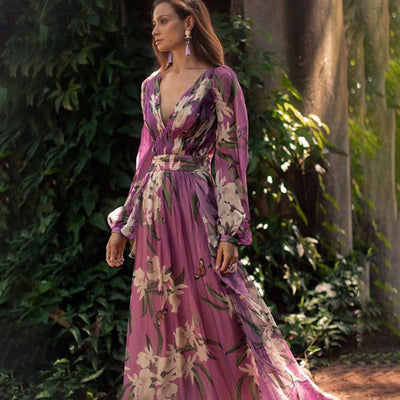 Nyla - Hochwertige Elegantes Maxikleid Mode für Frauen