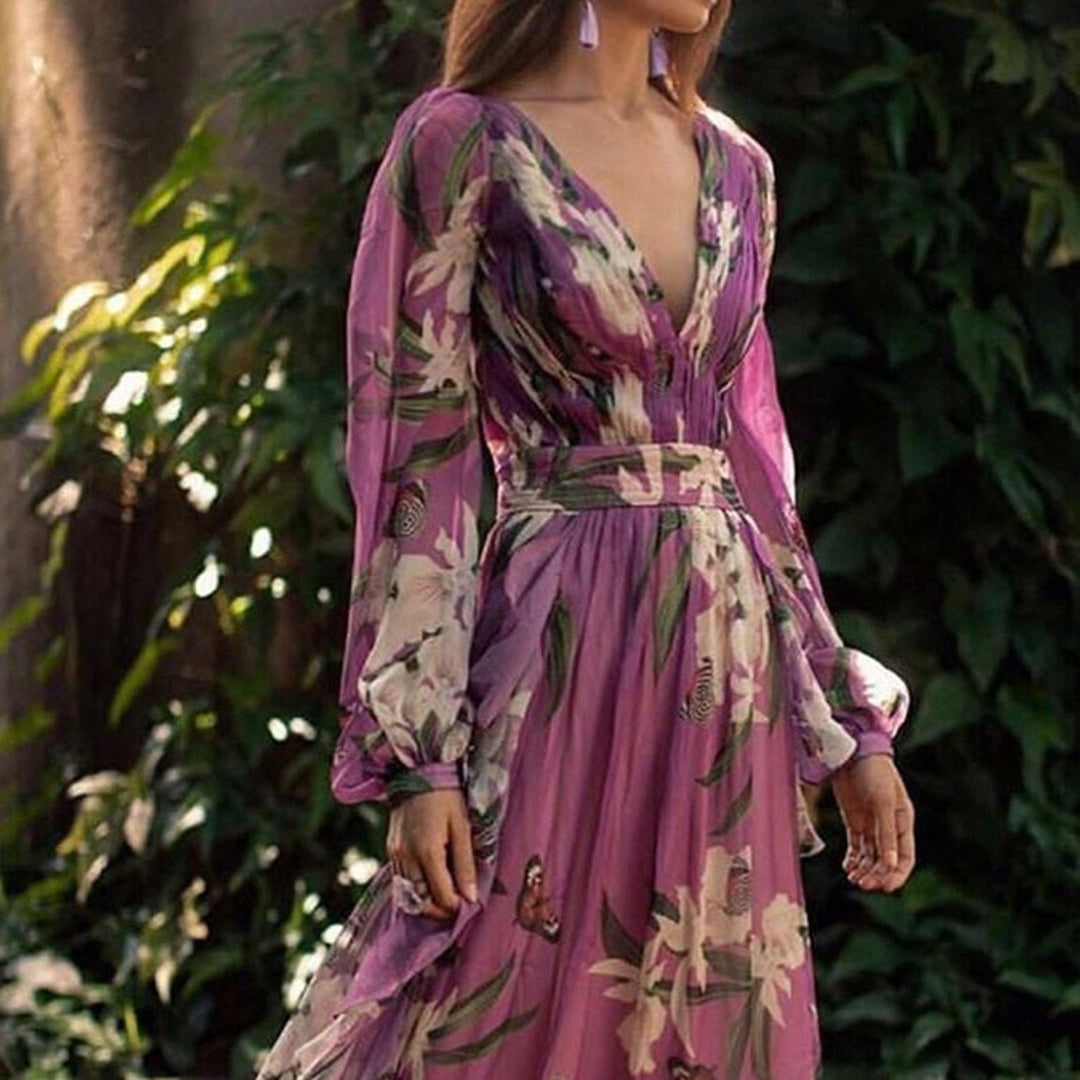 Nyla - Hochwertige Elegantes Maxikleid Mode für Frauen