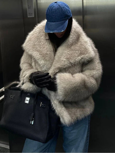 Mari | Luxuriöse Flauschige Jacke