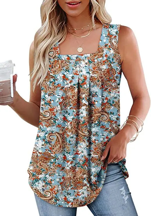 Veran - Ärmelloses Shirt Mit Knöpfen