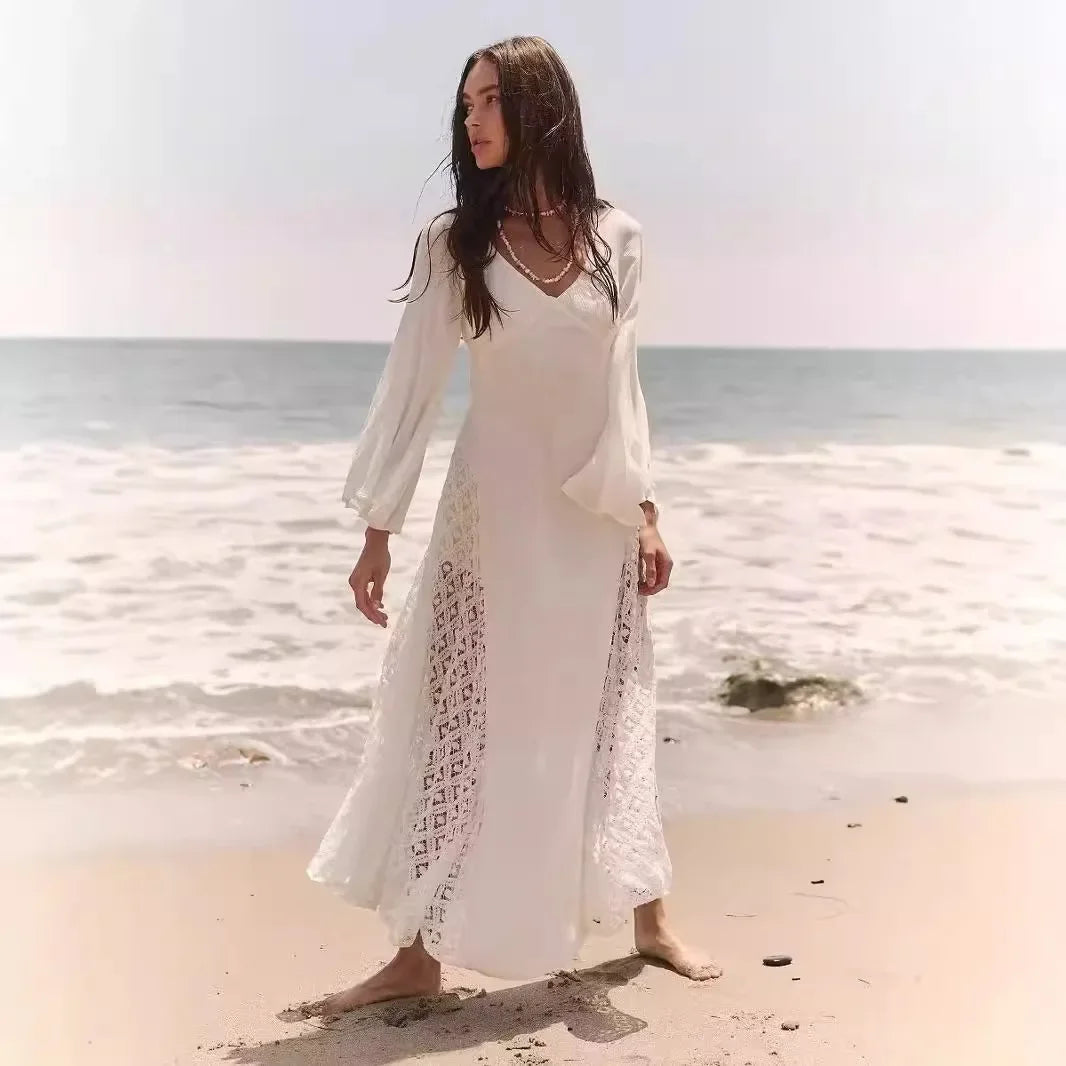 Bonnie - Vintage Boho Strandkleid