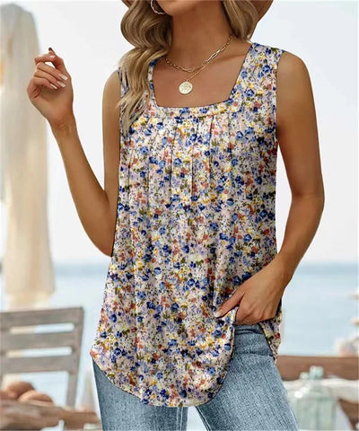 Veran - Ärmelloses Shirt Mit Knöpfen