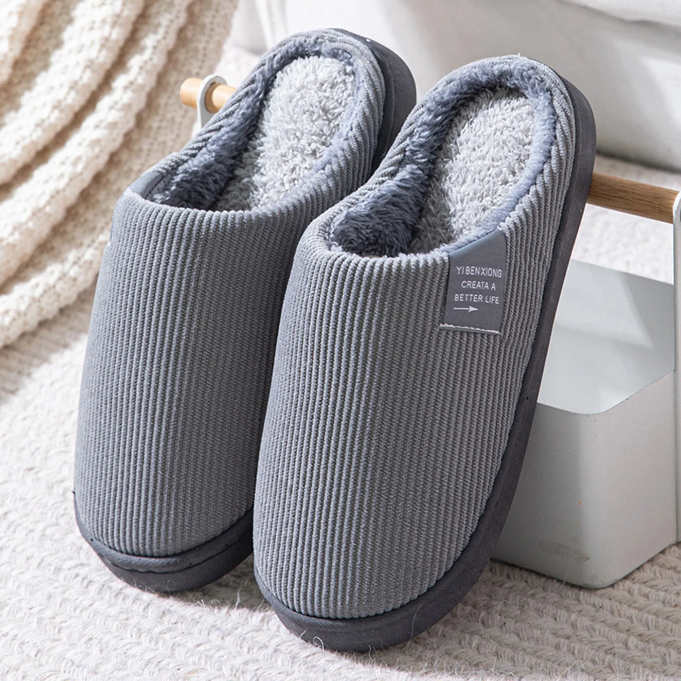Florina - Warme Winterpantoffeln