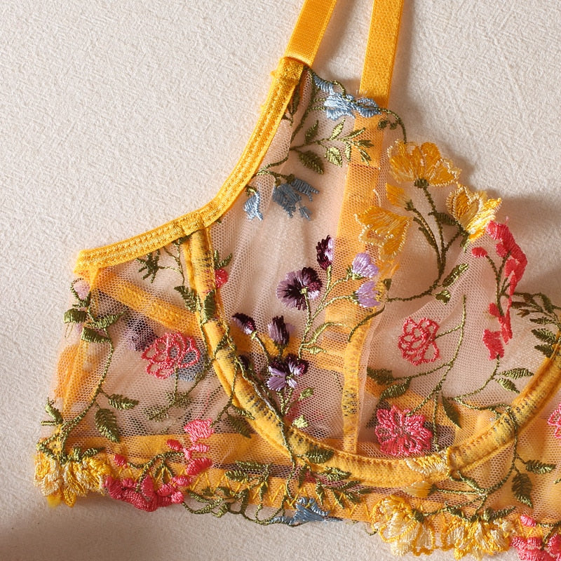 Margherita | Set di lingerie francese 3 pezzi
