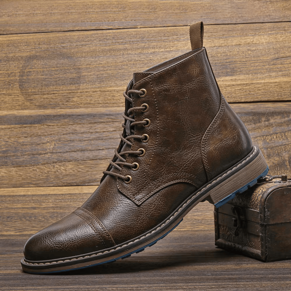 Bramwell | Modische Lederstiefeletten