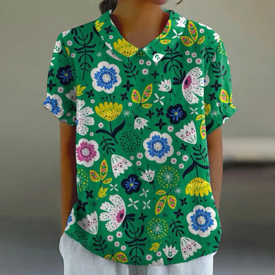Noë - Bunte Top mit Blumen