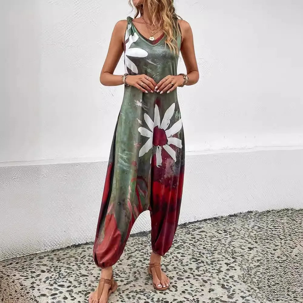 Wilma™ - Overall Mit Blumendrück