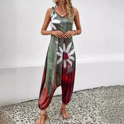 Wilma™ - Overall Mit Blumendrück