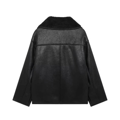Hirella - Lederjacke mit Taschen