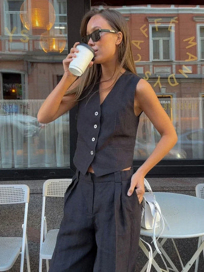 An - 2 Teiliges Leinenset