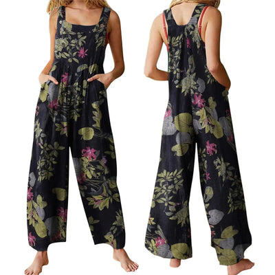 Wara™ - Overall Mit Blumendrück