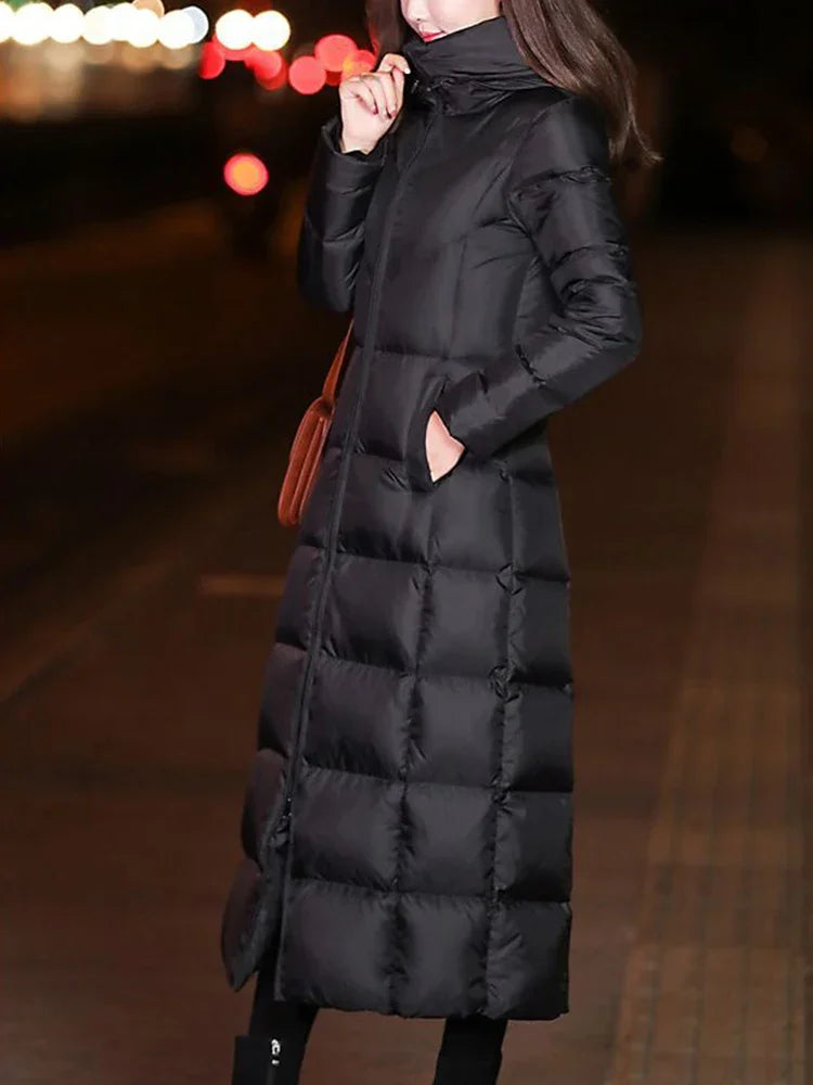 Lianne - Extra lange, warme Pufferjacke