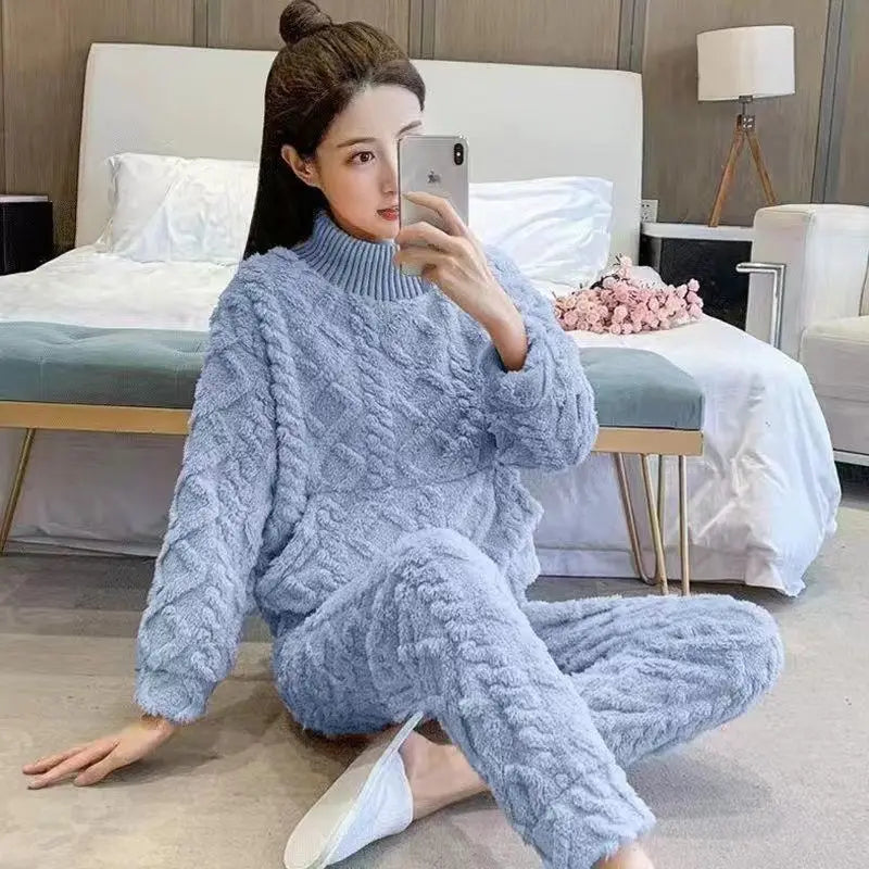 Indra - Wolle Pyjama für Frauen