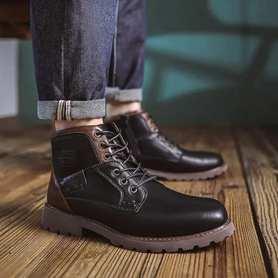 Ewald | Lässige Lederstiefel für Männer im britischen Stil