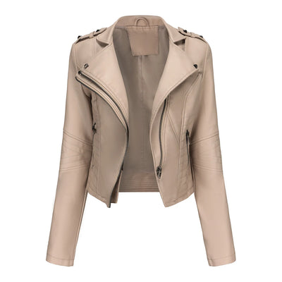 Gianinna - Elegante Bikerjacke aus Leder