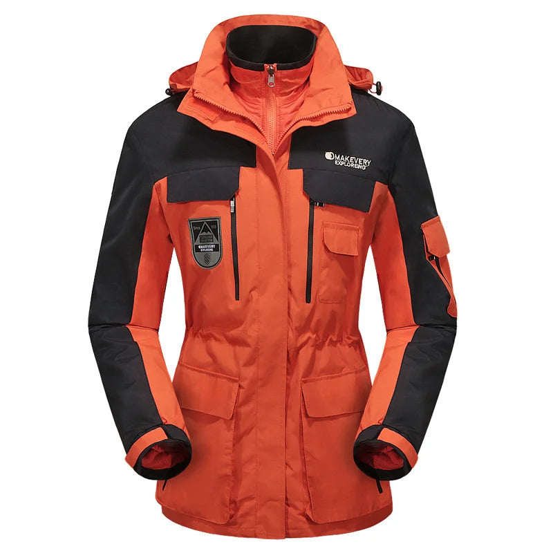 Malia - Lange wasserdichte Wanderjacke - Unisex
