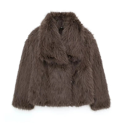 Mari | Luxuriöse Flauschige Jacke