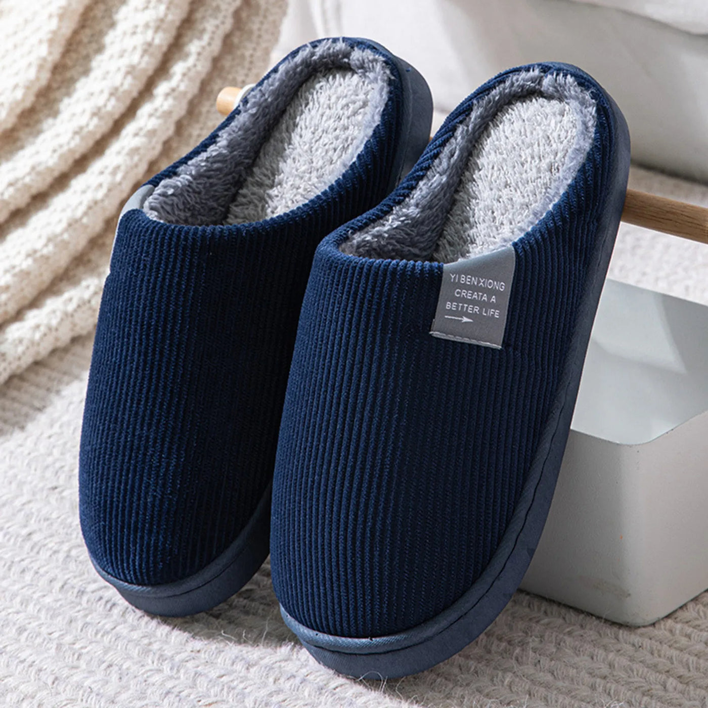 Florina - Warme Winterpantoffeln