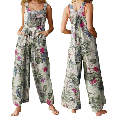 Wara™ - Overall Mit Blumendrück