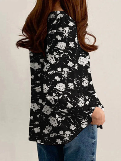 Amelia - Elegantes Top Mit druck