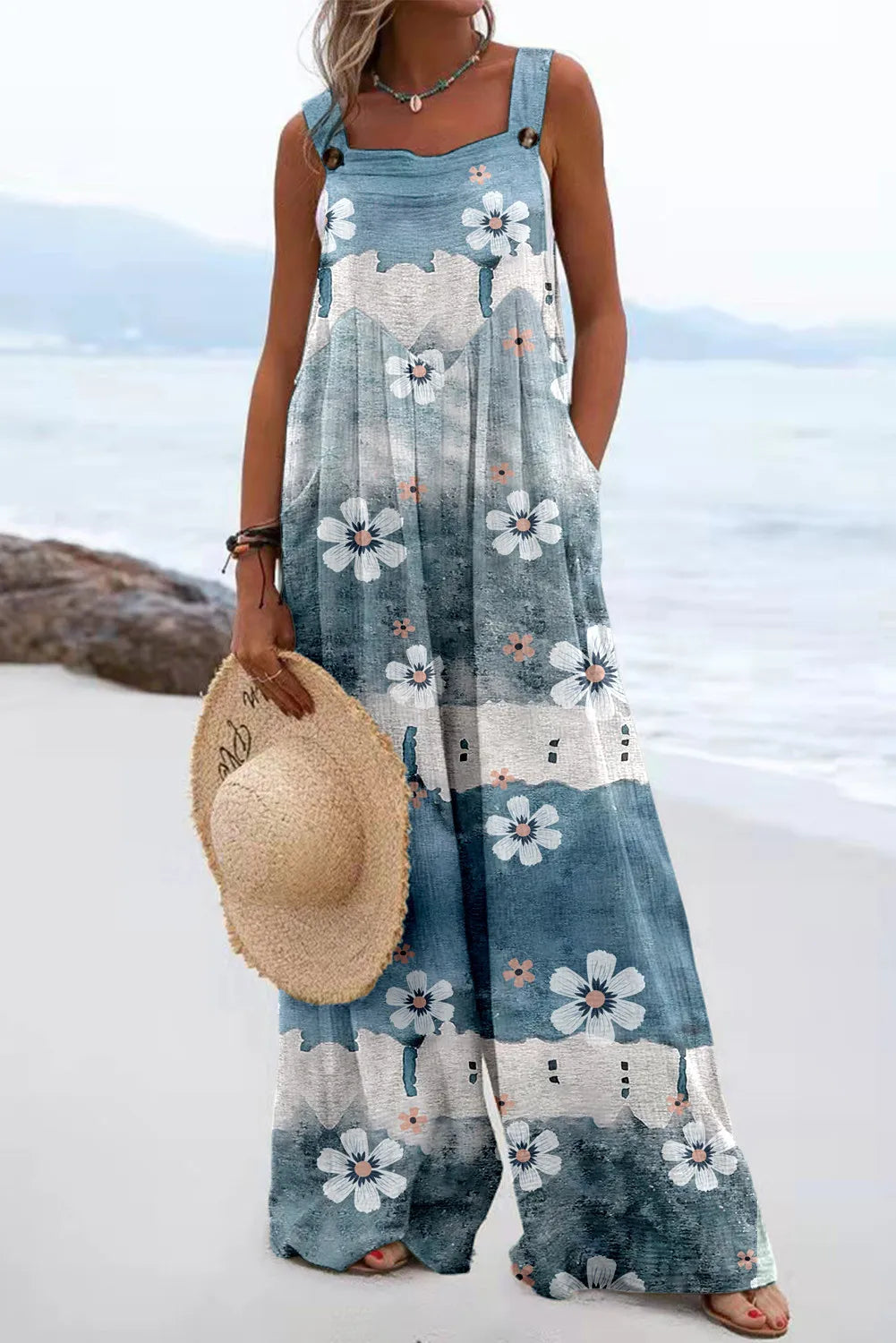 Vanina™ - Overall Mit Blumendrück