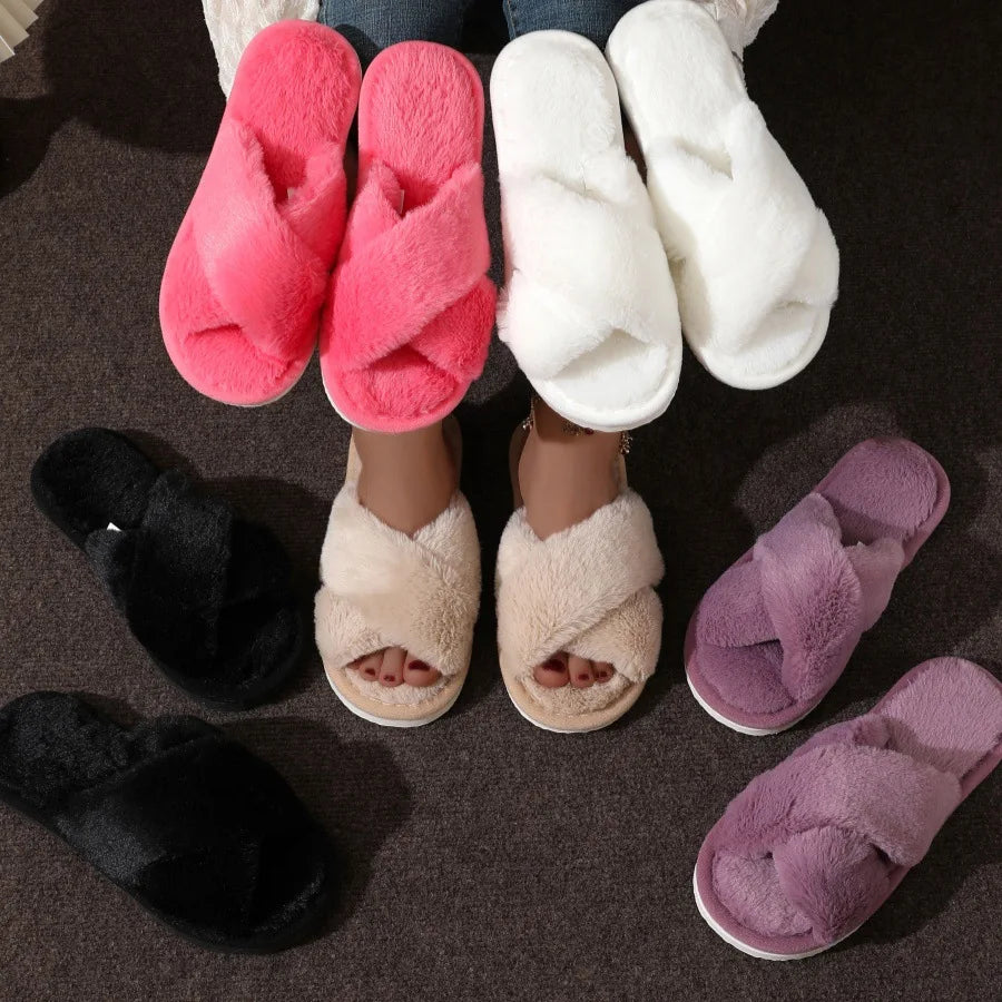 Jelena - Warme Winterpantoffeln