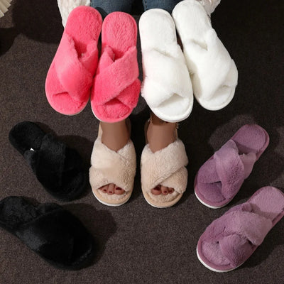 Jelena - Warme Winterpantoffeln