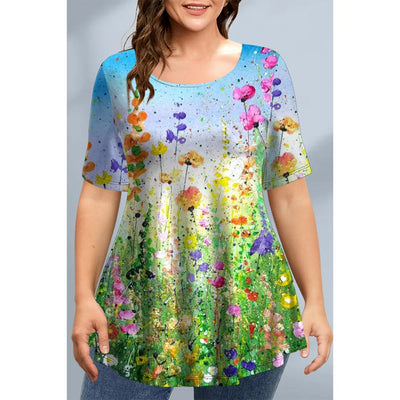 Dori - Hemd mit Blumen
