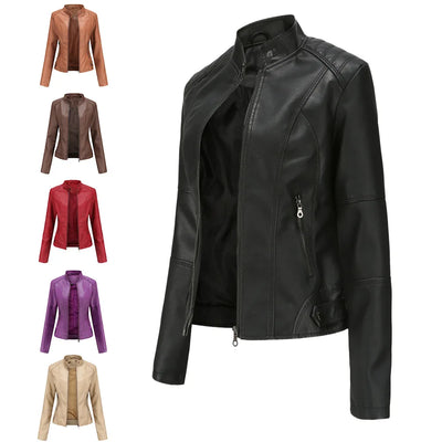 Gianinna - Elegante Bikerjacke aus Leder