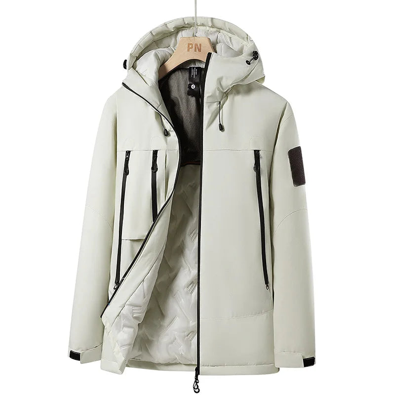 Liam - Lange wasserdichte Wanderjacke  - Unisex